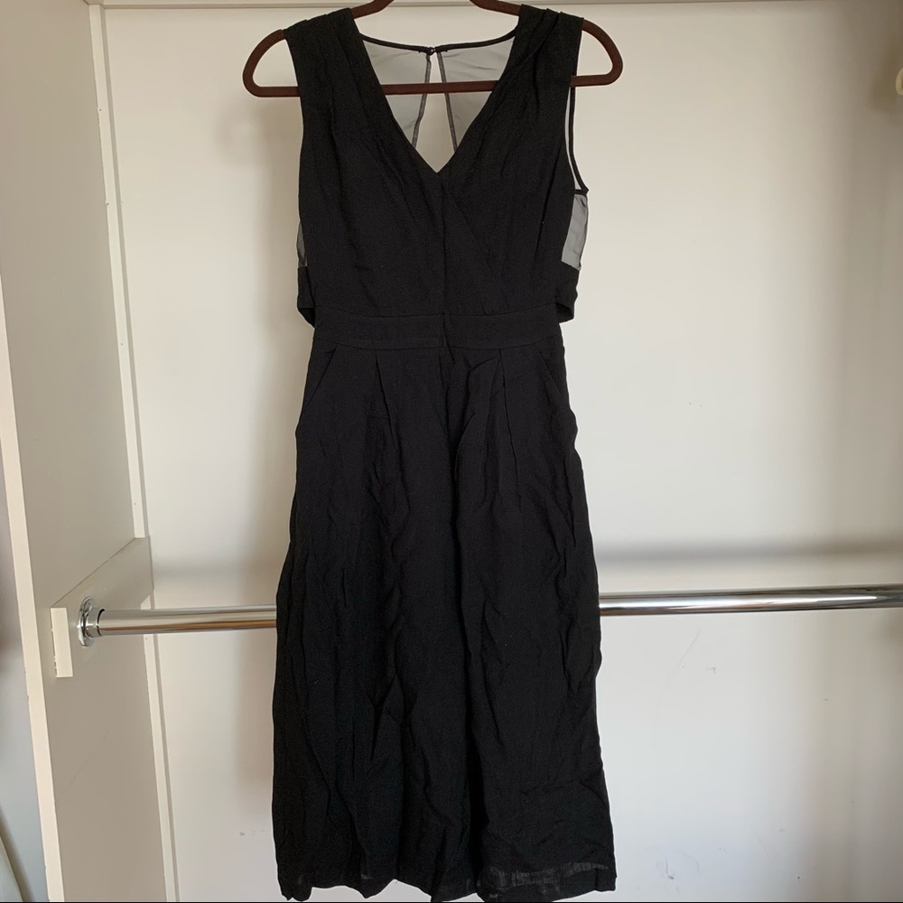 Barneys New York black jumpsuit